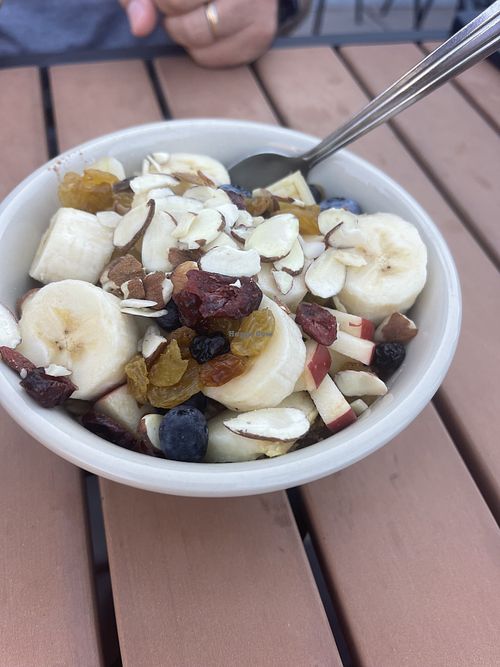 Loaded oatmeall  at Deep Creek Coffee Company in Springdale