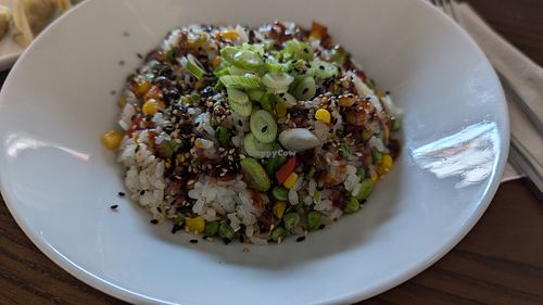 sushi bowl at Little Bento Box in Worcester