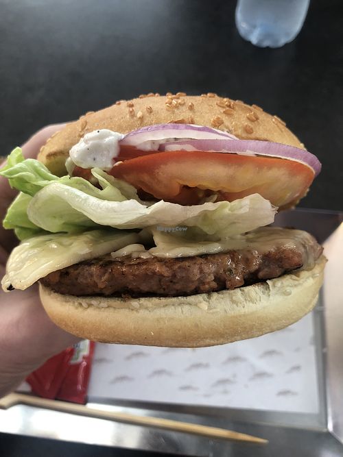 The Alternator burger    at BurgerFuel - World Trade Centre in Dubai