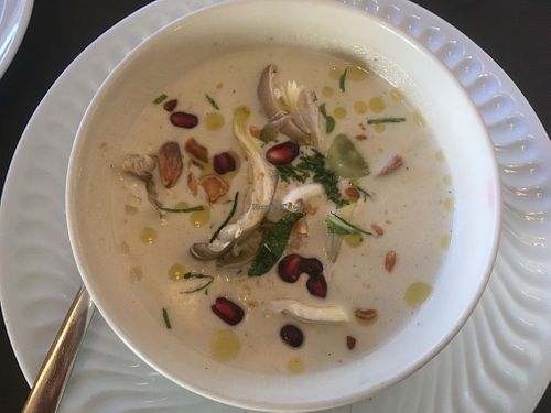 Ajo blanco at Santa Clara dos Cogumelos in Lisbon