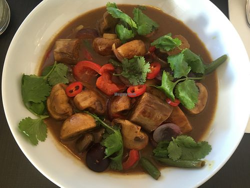 Mushroom curry at Santa Clara dos Cogumelos in Lisbon