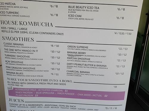 Drinks 2 at Coffee & Crystals in Brisbane