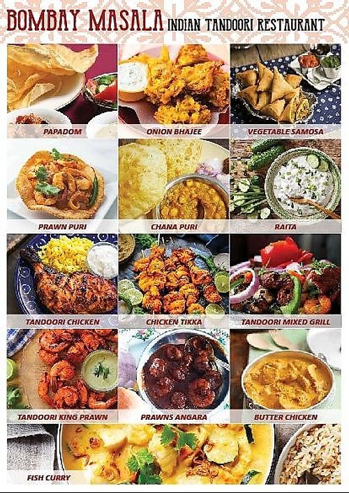 DISHES ARE SERVED ACCORDING TO YOUR COMBINATION ,TASTE AND SPICENESS. at Bombay Masala in Fuerteventura