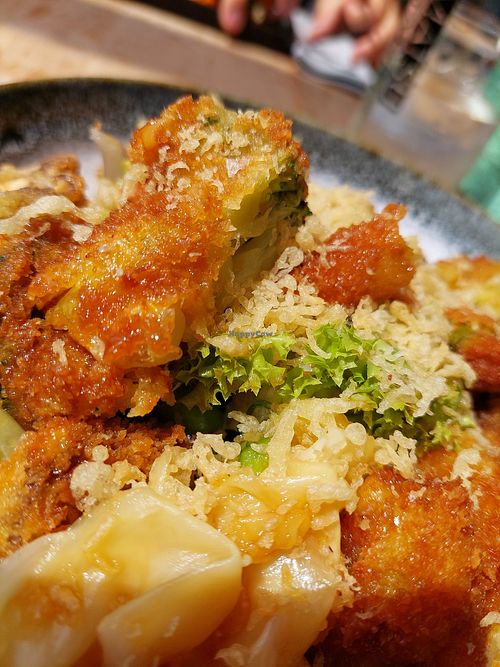 Tempura bowl vegan at Tamatsu in Heiligenhafen