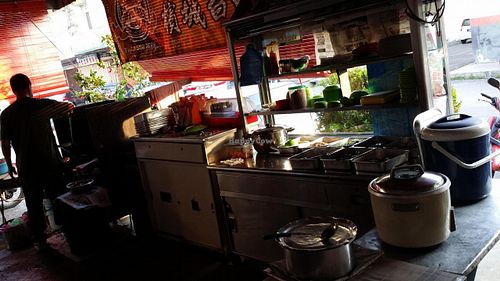 Stall at Rui Xiang Vegetarian in Bukit Mertajam