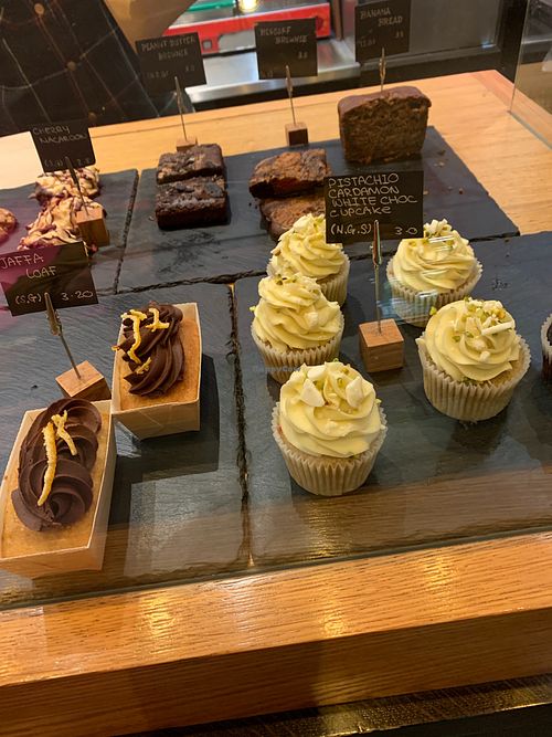 VG treats  at Notea in North London