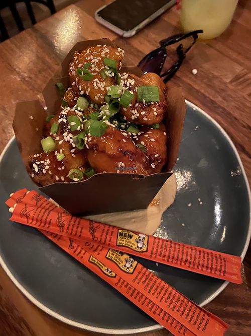 Cauliflower wings  at That Meetball Place in Farmingdale