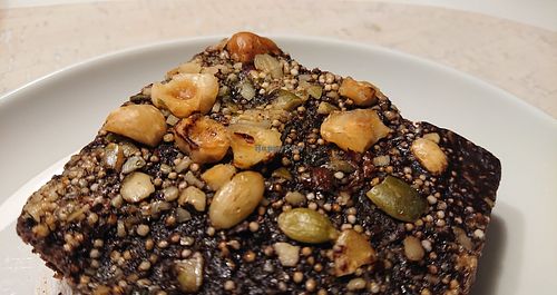 Sweet potato brownie at Make in Dusseldorf