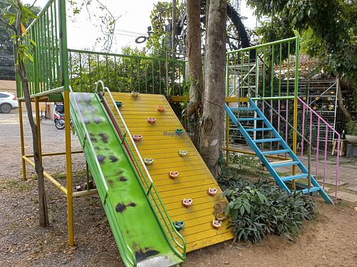 Play area  #Veganuary at Green Dog in Chiang Mai