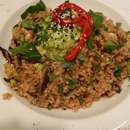 brown rice w/goodness. at Avocado in Athens