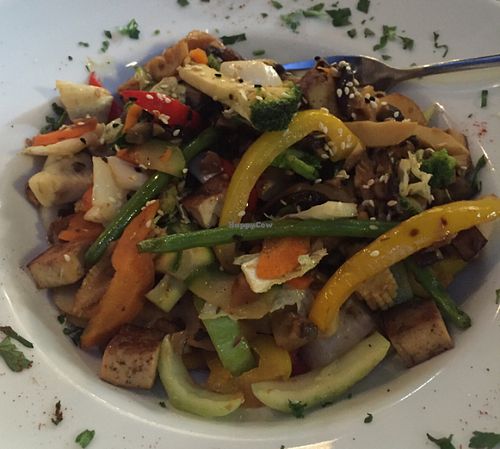 Asian veggies at Avocado in Athens