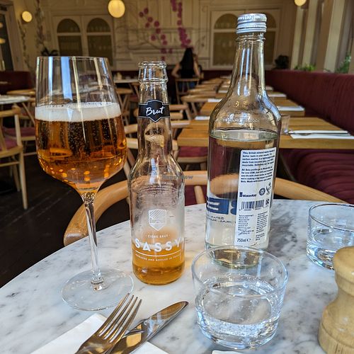 Table View at Mallow - Borough Market in South East London