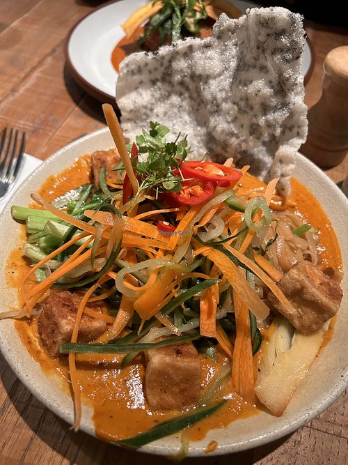 Laksa - good  at Mallow - Borough Market in South East London