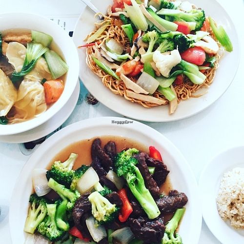 Vegan lunch at Loving Hut at Loving Hut in Falls Church