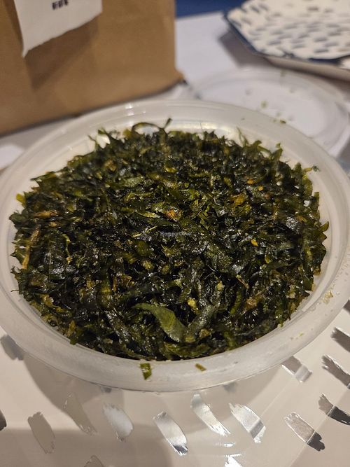 Seaweed at Wawin Vegan Chinese in Salford