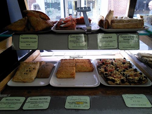 Cooked lunch counter at Currant Affairs, Leicester ... all made fresh for you daily at Currant Affairs in Leicester
