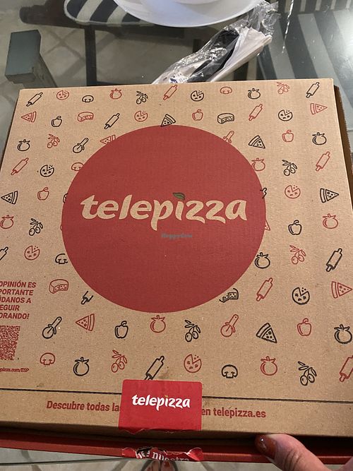 Take away box at Telepizza - Puerto de la Cruz in Tenerife