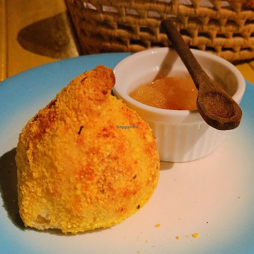 mushrooms coxinha at Adupé in Recife