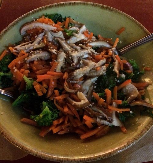 The Udon Miso Masterful.  Perfect bowl on a rainy and cold day.  at Life Alive Organic Cafe in Cambridge