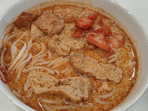 Laksa at  ABC Vegetarian Food 健康素食 - Tampines in East Singapore