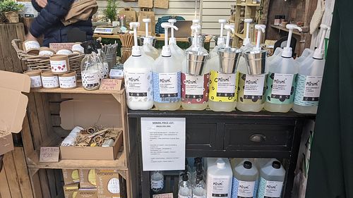 Refill Station at Is It Vegan - Pop up in Burnley