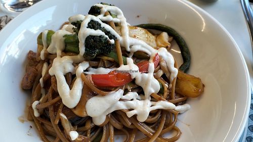 Pasta (noodles are a bit tough) at Sunny Bowl in Seoul