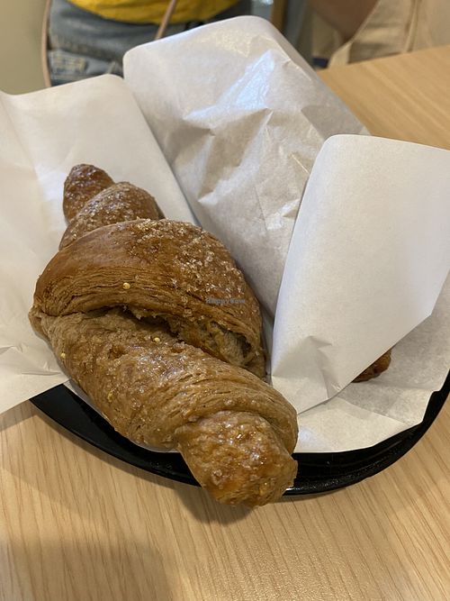 Vegan croissants  at Work Cafe in Palermo