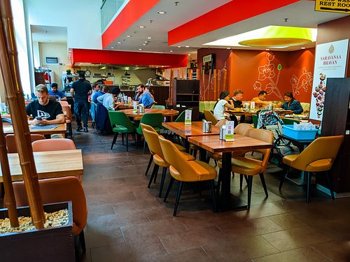 Inside of Saravanaa Bhavan at Saravanaa Bhavan in Berlin