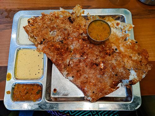 Dosa at Saravanaa Bhavan at Saravanaa Bhavan in Berlin