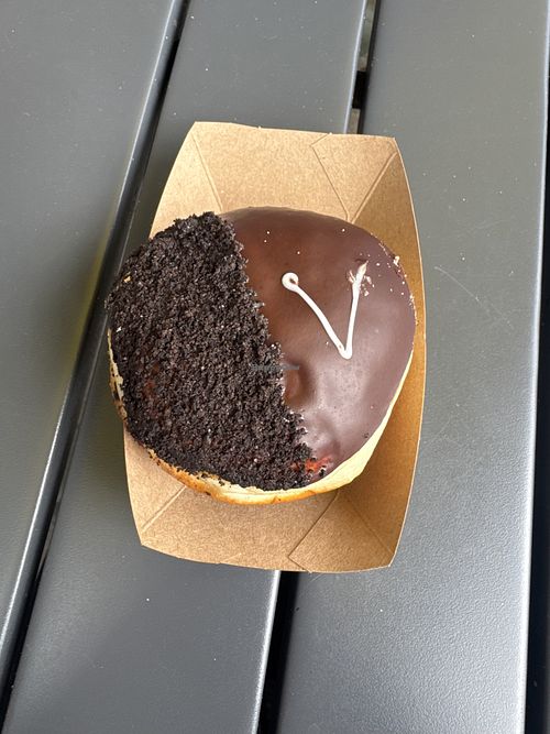 Cookies and cream donut  at The Rolling Donut in Swords