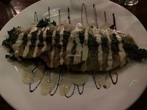 Butternut squash ravioli  at Sage Bistro and KindKreme in Los Angeles