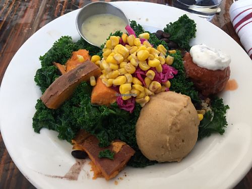 bowl of soul - it was ok at Sage Bistro and KindKreme in Los Angeles