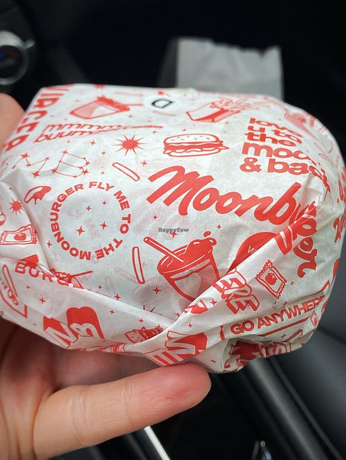Moo burger at Moonburger in Kingston