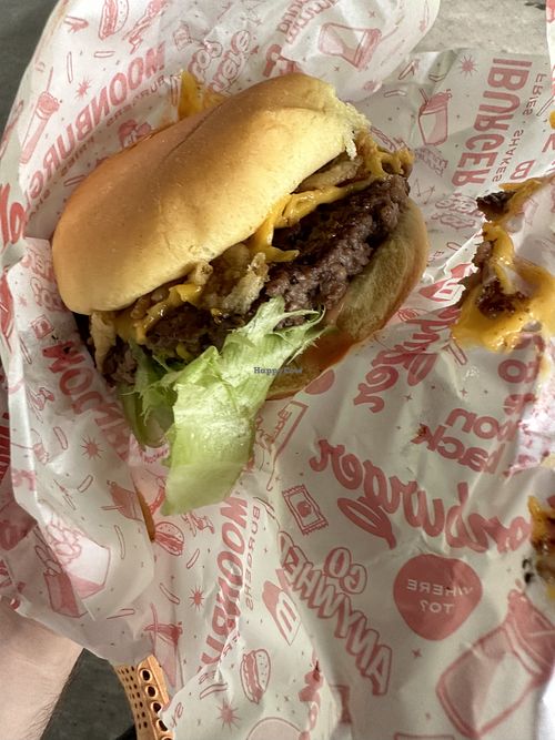   at Moonburger in Kingston