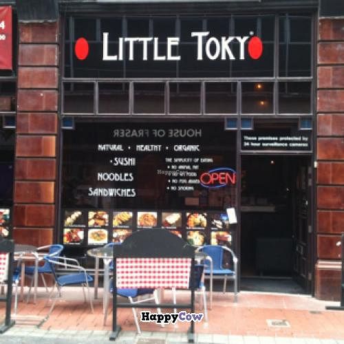 outside  at Little Tokyo in Leeds