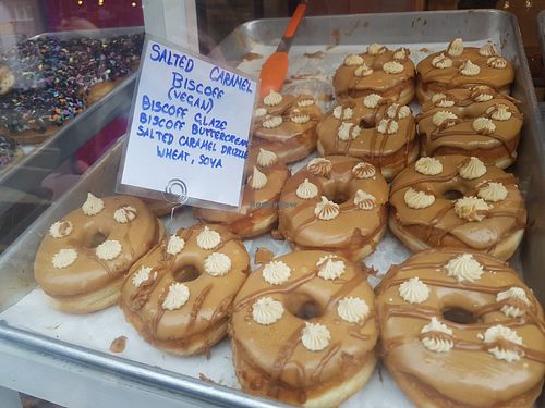 Salted caramel biscoff donuts at Doe Bakehouse - City Centre in York
