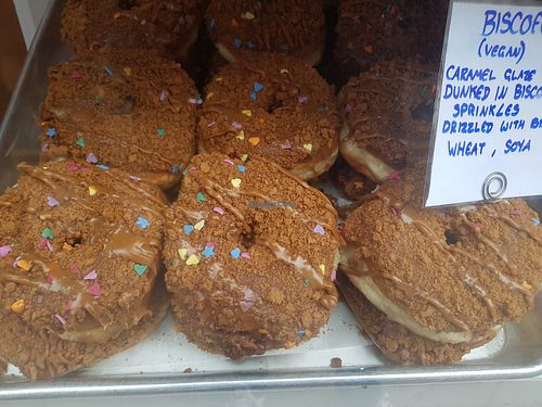 Biscoff donuts at Doe Bakehouse - City Centre in York