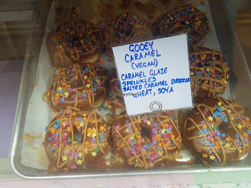 Gooey caramel donuts at Doe Bakehouse - City Centre in York