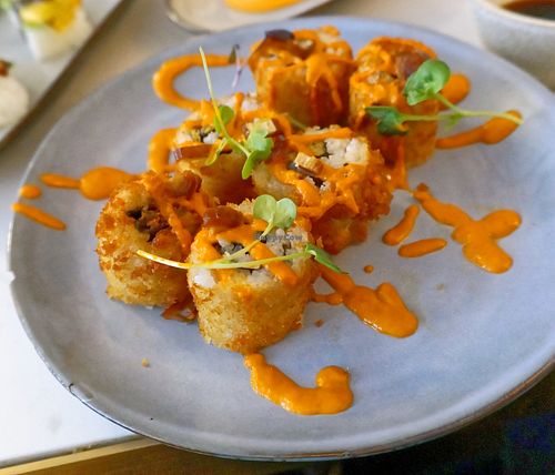 Oriental Crispy (Autumn 2022 Menu) at brEAThe Restaurant | Sushi végétal à Paris in Paris