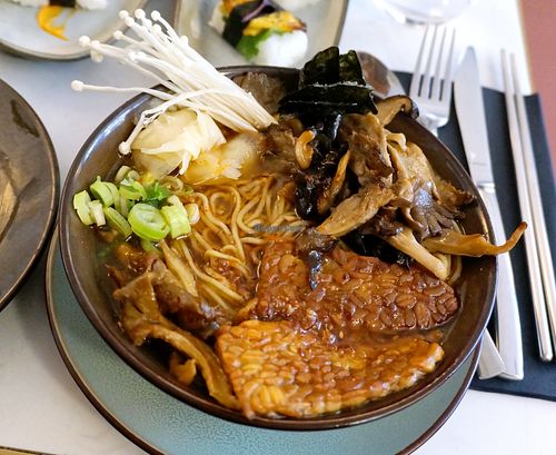 Ramen (Autumn 2022 Menu) at brEAThe Restaurant | Sushi végétal à Paris in Paris