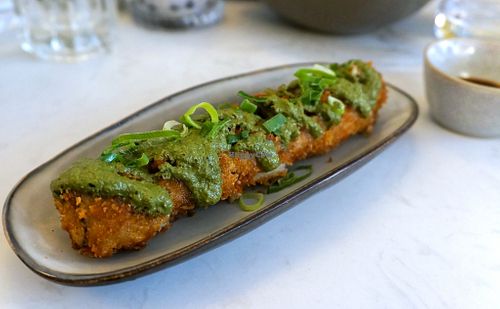 Mediterranean Crispy at brEAThe Restaurant | Sushi végétal à Paris in Paris