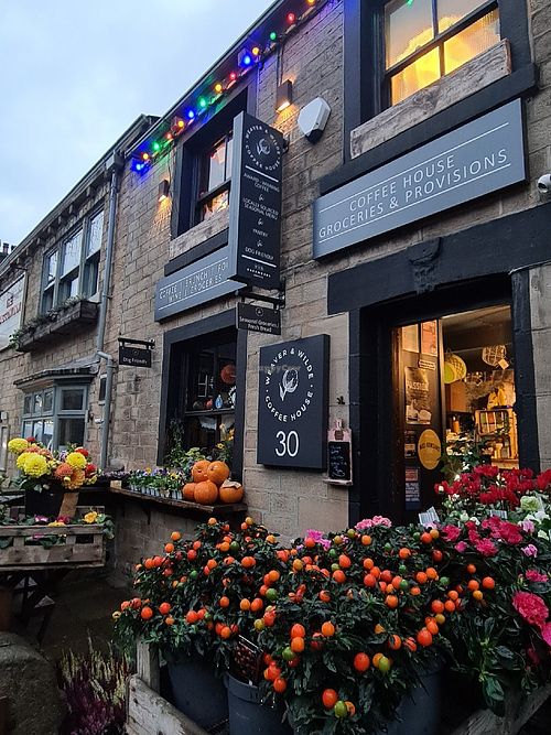 . at Weaver & Wilde Coffee House in Uppermill