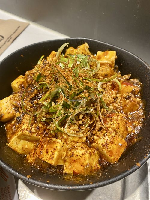 Pig and Tiger’s mapo tofu at Avanti in Boulder