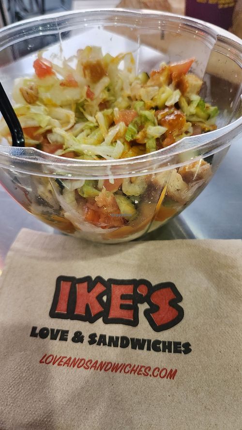 James and the Giant Peach Salad at Ike's in El Segundo