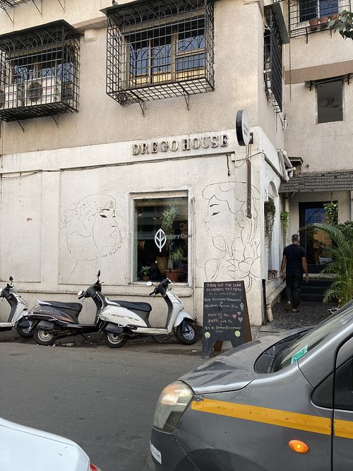 Location on street  at Greenr Cafe in Mumbai