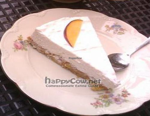 cheesecake and tea at Kafe Agnez in Malmo