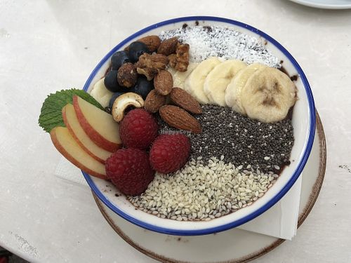 Açaí bowl   at Cafe Kriemhild in Vienna