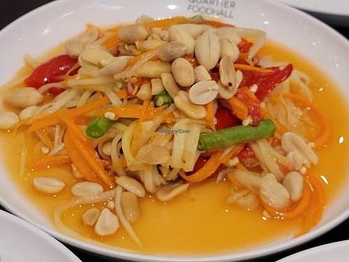 Som tom at Sook Sathorn in Bangkok