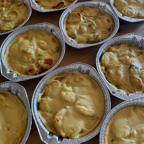 Sweet potato gratin!! at Vegan Choice in Nagoya