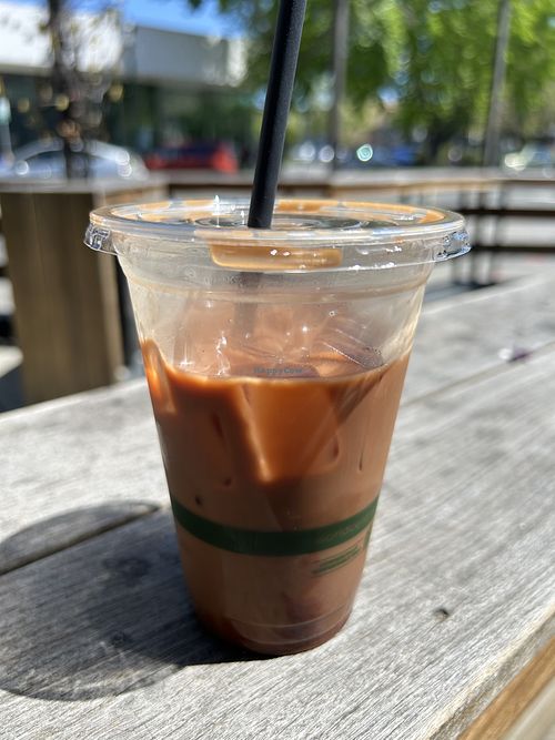 Mocha - super yummy!   at ROOTED in Walnut Creek